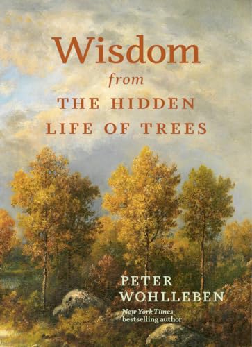 Book cover featuring an impressionist painting of autumn trees under a cloudy sky.