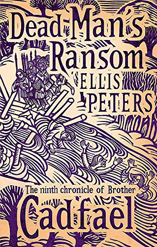 Book cover: "Dead Man's Ransom" by Ellis Peters, with medieval illustration.