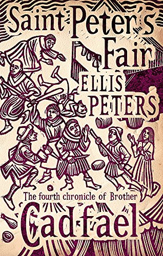 Book cover: medieval illustration of a fair, with text "Saint Peter's Fair.