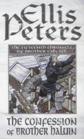 Book cover: a monk climbing a building in a snowy village.