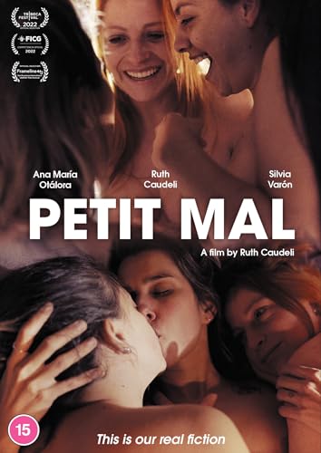 DVD cover for "Petit Mal" featuring close-ups of women embracing.