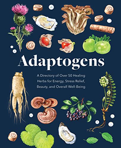Book cover featuring watercolor illustrations of various medicinal herbs and roots.