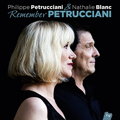 CD cover featuring portraits of Philippe Petrucciani and Nathalie Blanc.