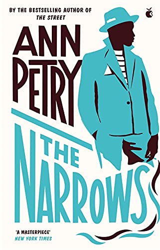 Book cover for "The Narrows" by Ann Petry, featuring a man in blue.