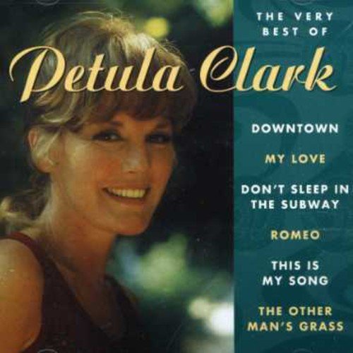CD cover featuring a portrait of Petula Clark and a list of song titles.