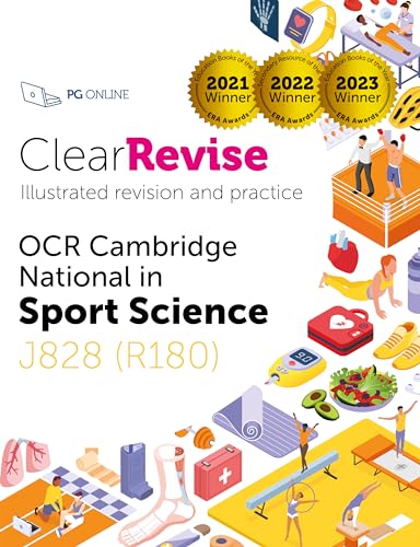 ClearRevise OCR Sport Science revision guide with illustrated diagrams.