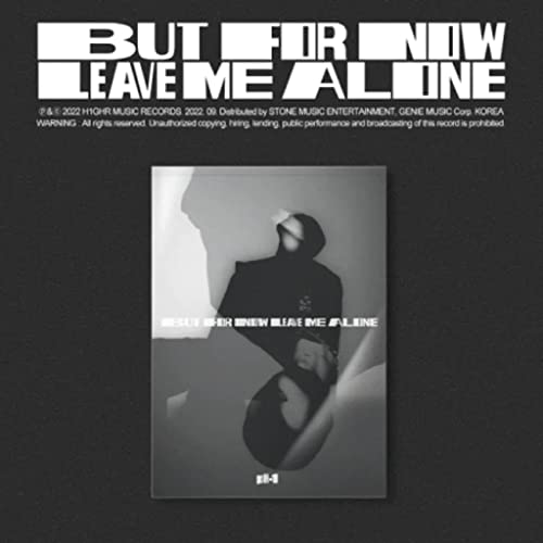 CD cover for Ph-1’s “But For Now Leave Me Alone” album, featuring a shadowed figure.