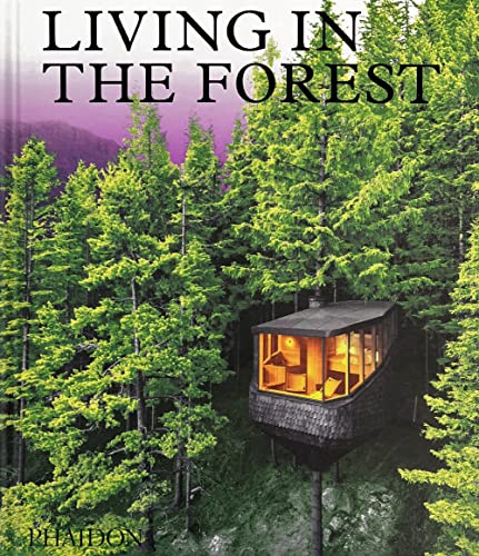 Book cover depicting a small cabin nestled within a lush, green forest.