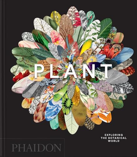 Book cover featuring a floral collage and the title "PLANT".