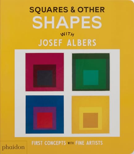 Book cover featuring nested squares in red, green, blue, and yellow.