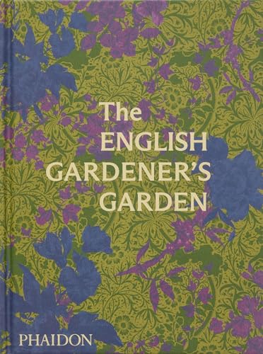 Book cover titled The English Gardener's Garden with a green floral and leaf pattern.