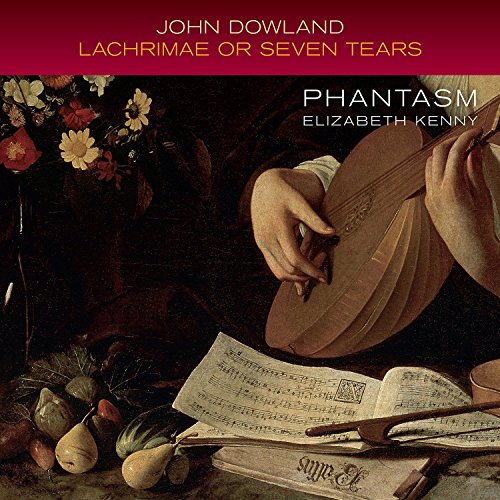 CD cover: painting of a person with a lute and sheet music.