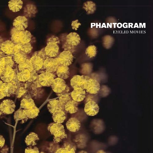 “Phantogram - Eyelid Movies” CD cover with blurred yellow flowers.