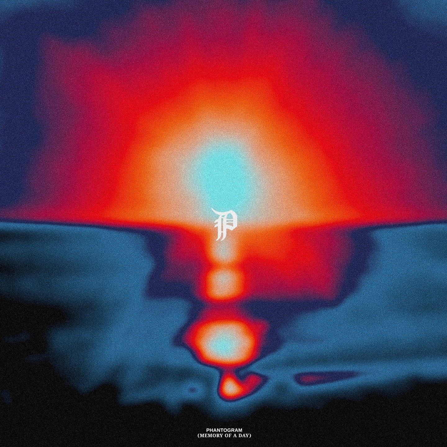 Album cover for Phantogram’s “Memory Of A Day” with red and blue hues.