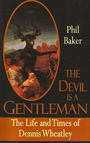 Book cover: demonic figure in oval frame, title "The Devil is a Gentleman".
