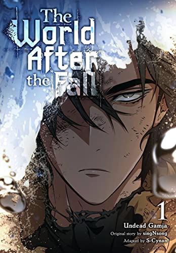 Manga volume 1 cover featuring a close-up of a man’s determined face.