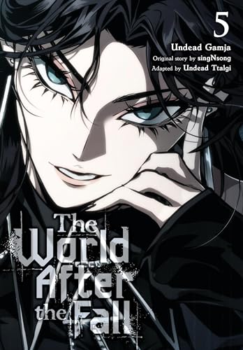 Black and white manga cover featuring a close-up of a man’s face.