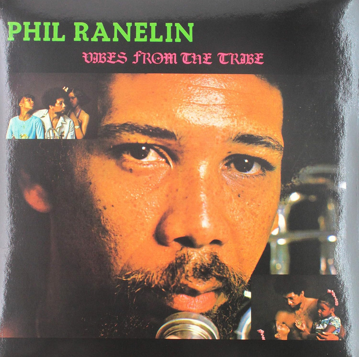 Vinyl record cover featuring a portrait of Phil Ranelin and small group photos.