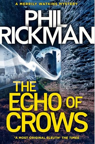 Book cover showing a stone ruin with crows, white text, and yellow title text.