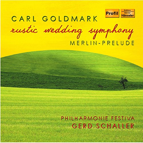 CD cover with a bright yellow background and green rolling hills.