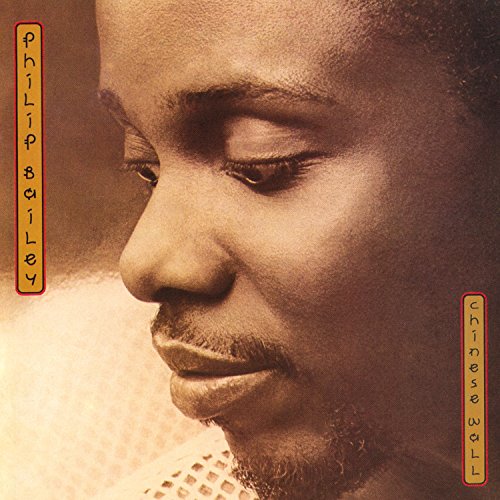 CD cover for Philip Bailey’s “Chinese Wall” featuring a portrait.