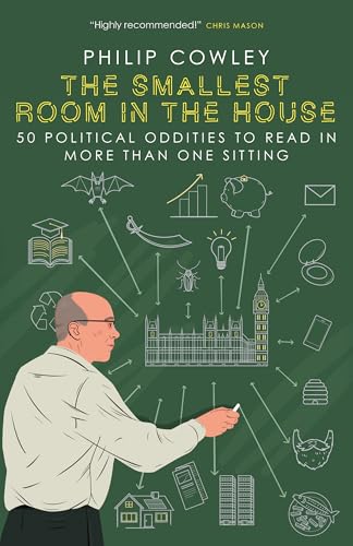 Book cover with illustrated political symbols and a man pointing at a chalkboard.
