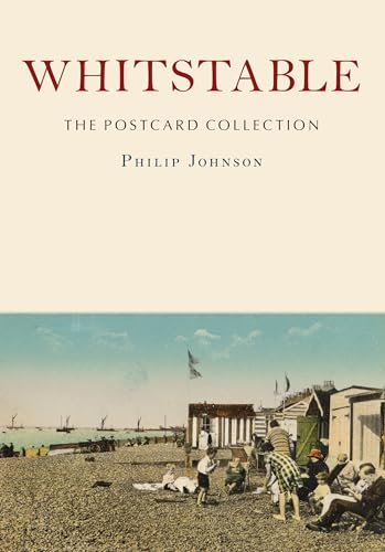 Book cover with vintage beach scene and title "Whitstable: The Postcard Collection".