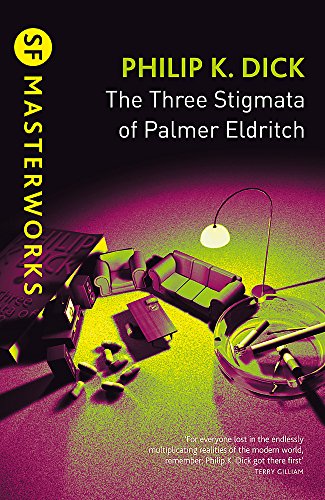 Book cover featuring a surreal, neon-lit miniature living room scene on a dark background.