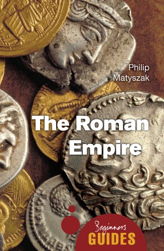 Book cover featuring Roman coins and the title "The Roman Empire.