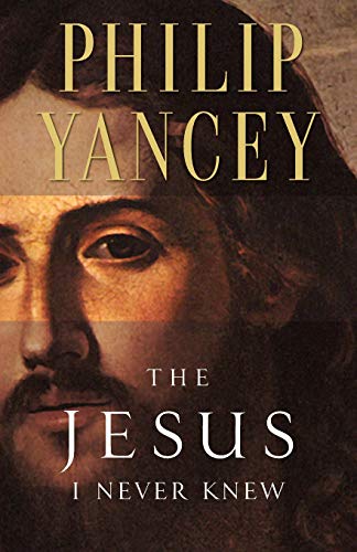 Book cover featuring a portrait of Jesus and the author Philip Yancey.