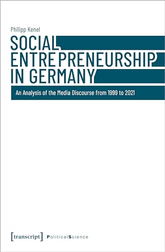Book cover: "Social Entrepreneurship in Germany," analysis of media discourse, 1999-2021.
