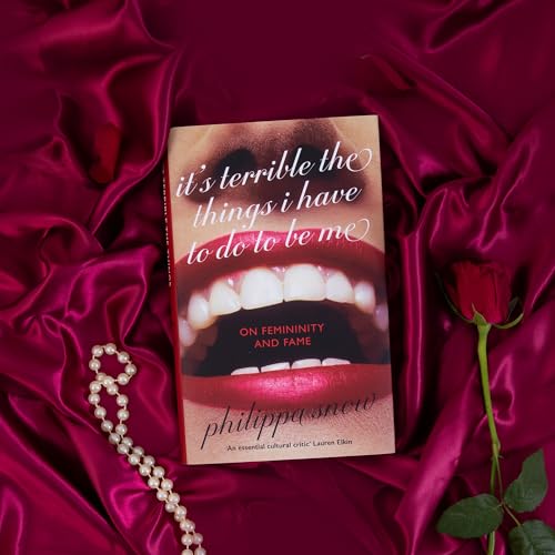 Book cover featuring a close-up of a mouth on a deep pink satin background.