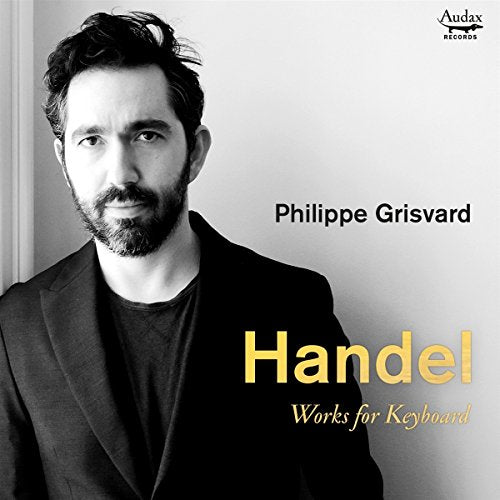 "CD cover with black and white photo of man and yellow and black text."