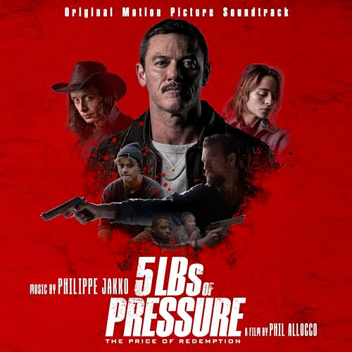 “5lbs of Pressure” CD cover featuring several distressed people and guns.
