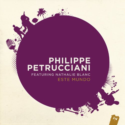 CD cover for "Este Mundo" by Philippe Petrucciani, purple circle design.