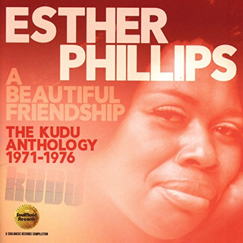 CD cover featuring a red-toned portrait of Esther Phillips with bold white text overlay.