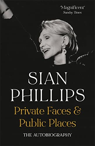 Book cover featuring Sian Phillips’ portrait and autobiography title.