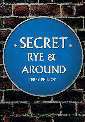 Book cover: blue circular plaque with title "Secret Rye & Around".