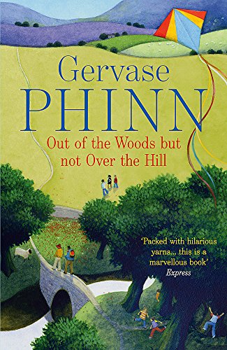 Book cover with illustrated landscape, people, and colorful kites flying.