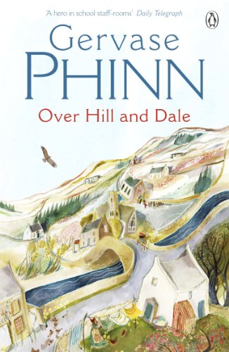Book cover with watercolor illustration of a village and rolling hills.