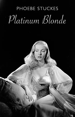 Book cover: black and white portrait of a woman with blonde hair.