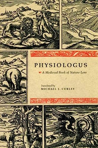 Book cover with medieval animal illustrations and the title "Physiologus.
