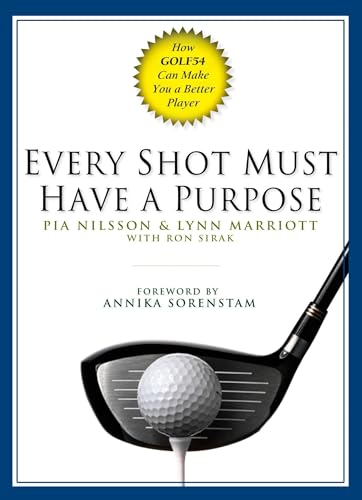 Golf instructional book with golf course background on cover, likely with golf club images.