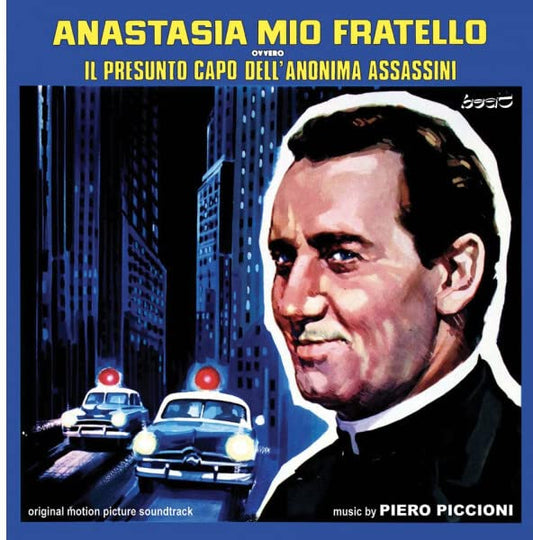 CD cover for "Anastasia Mio Fratello" featuring a man and cars.