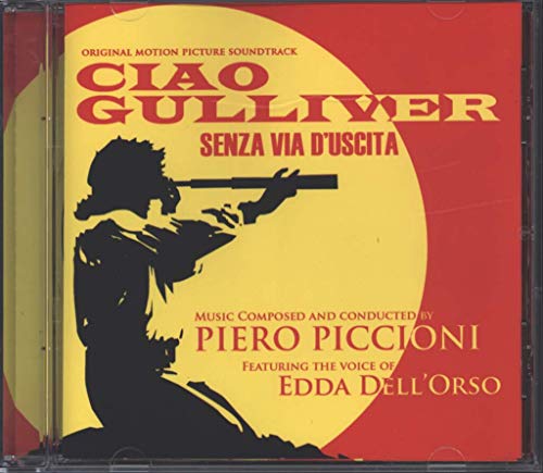 CD case for “Ciao Gulliver / Senza Via D’uscita” soundtrack by Piero Piccioni.