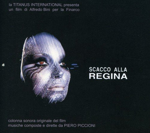 CD cover: abstract face with red eyes and title "Scacco Alla Regina".