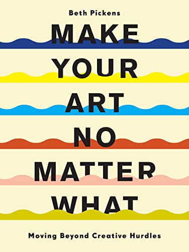 Book cover with bold, stacked text and wavy, colorful stripes.