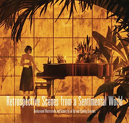 Woman standing by a piano in a room with large windows and plants.