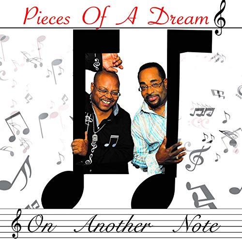 CD cover for Pieces Of A Dream featuring two smiling Black men.