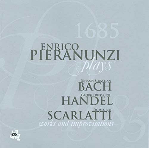 CD cover for Enrico Pieranunzi playing Bach, Handel, and Scarlatti.